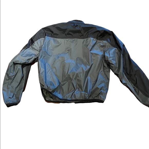 Olympia Motorsports Mens Size Large Black and Gray Jacket Waterproof Zippers - Picture 3 of 7